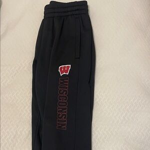 Under Armour Black Wisconsin Sweatpants